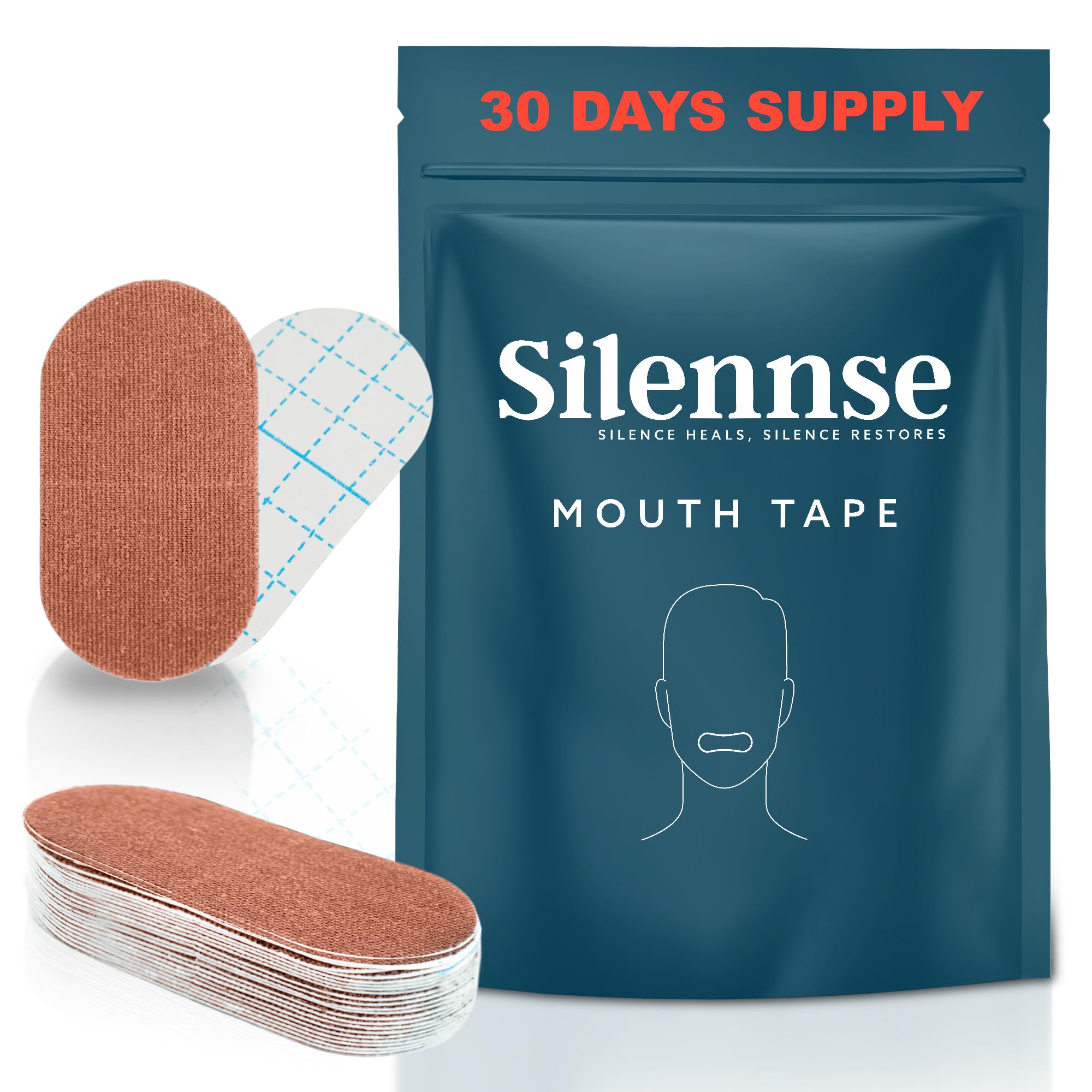 Gentle Sleep Beige Mouth Tapes