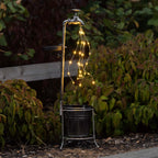 Outdoor Solar Waterfall Light