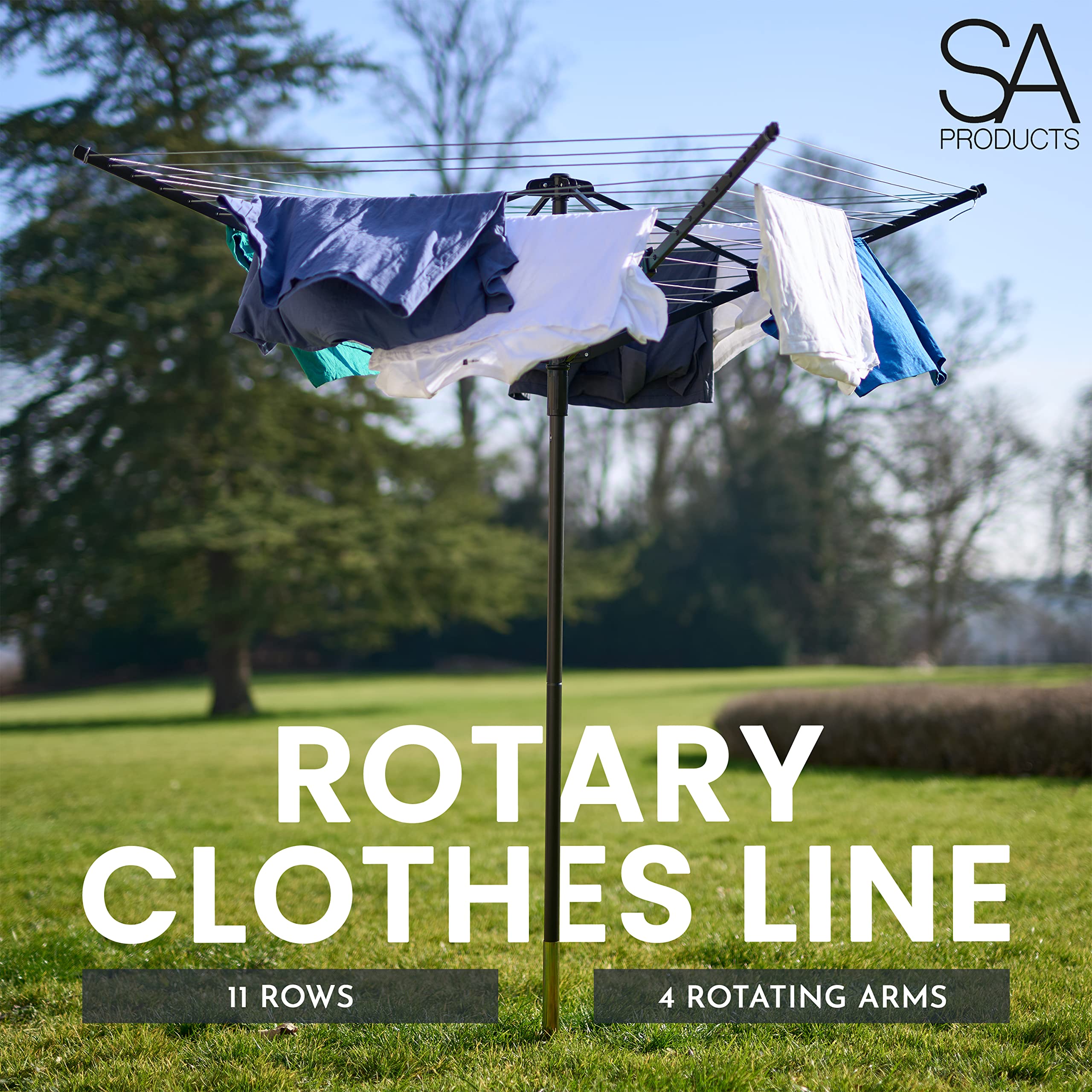 Outdoor Rotary Clothes Line