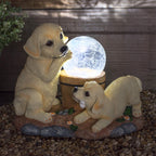 Solar Labrador Garden Ornaments