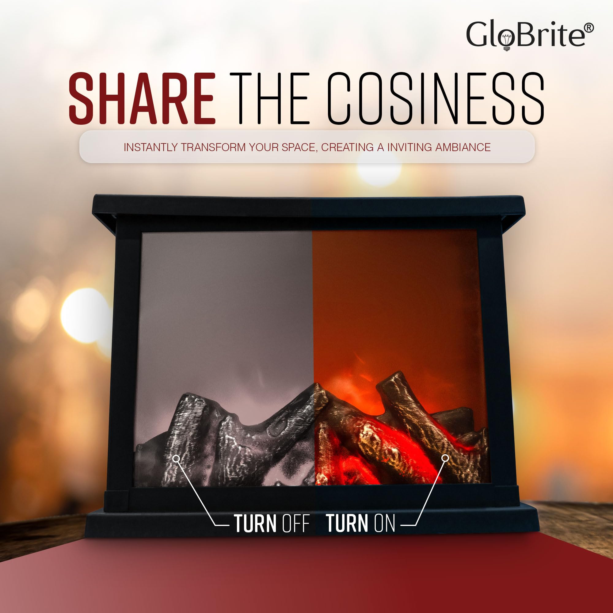 LED Flame Effect Lamp