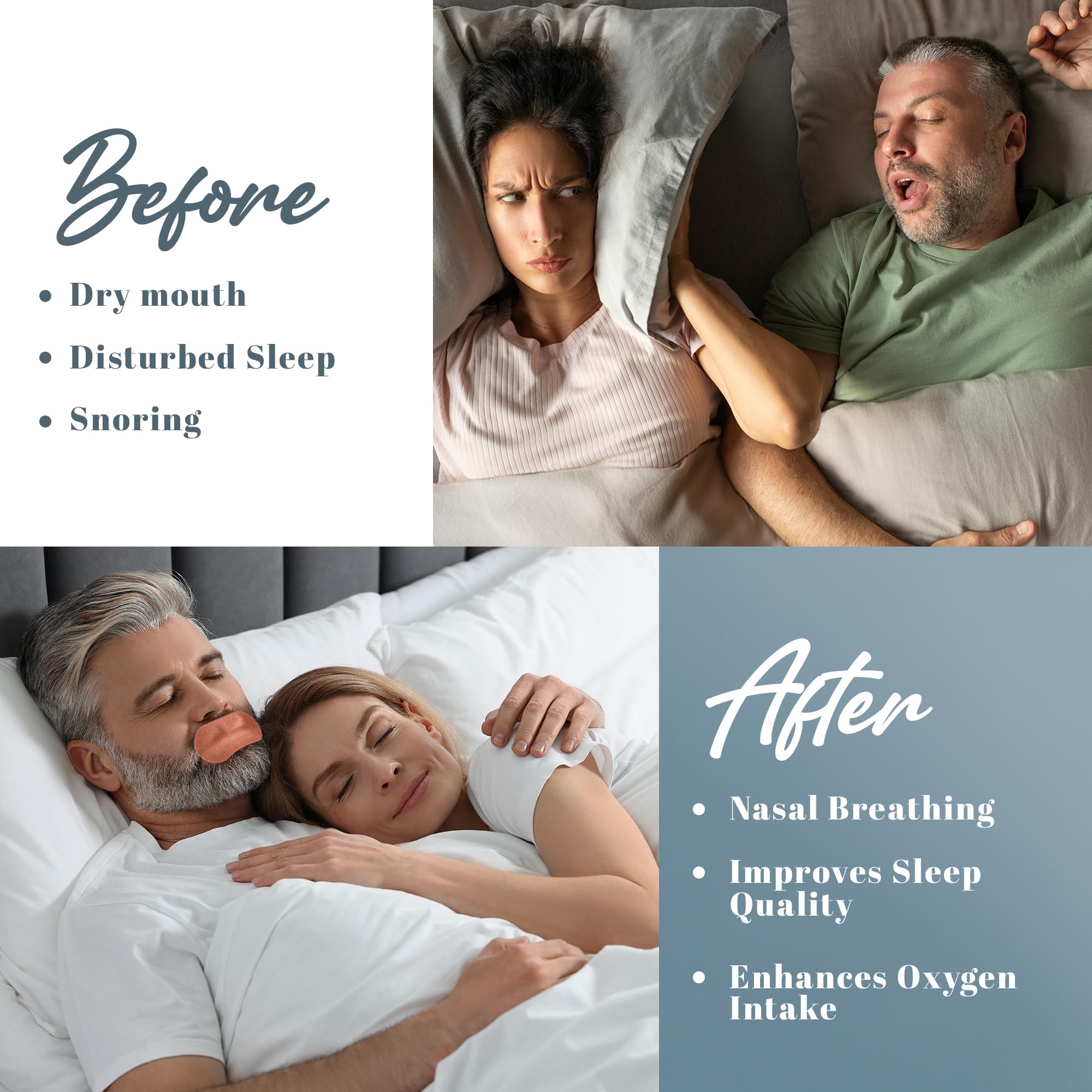 Gentle Sleep Beige Mouth Tapes