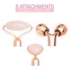 Electric Rose Quartz Face Roller