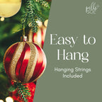 Shatterproof Christmas Baubles Set