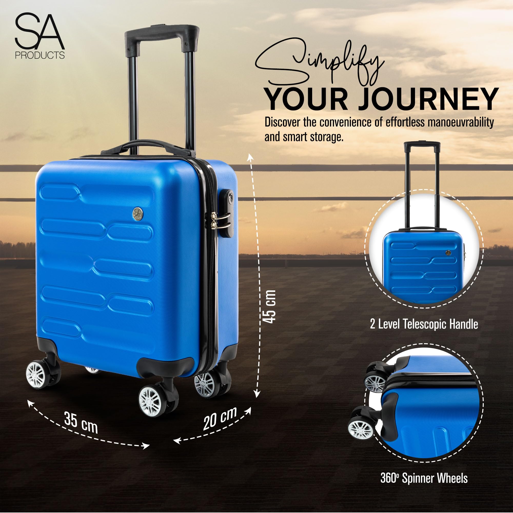 Lightweight Carry On Cabin Luggage