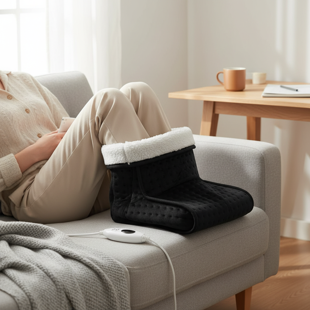 Electric Foot Warmer-Home & Living-SA Products-Cream-DREIBACH