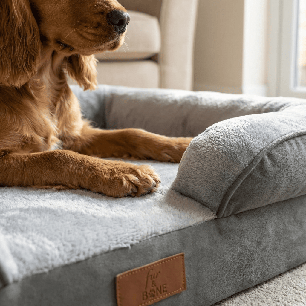Elevated Dog Sofa Bed-Pet Supplies-Fur & Bone-70 x 58 x 18cm-DREIBACH