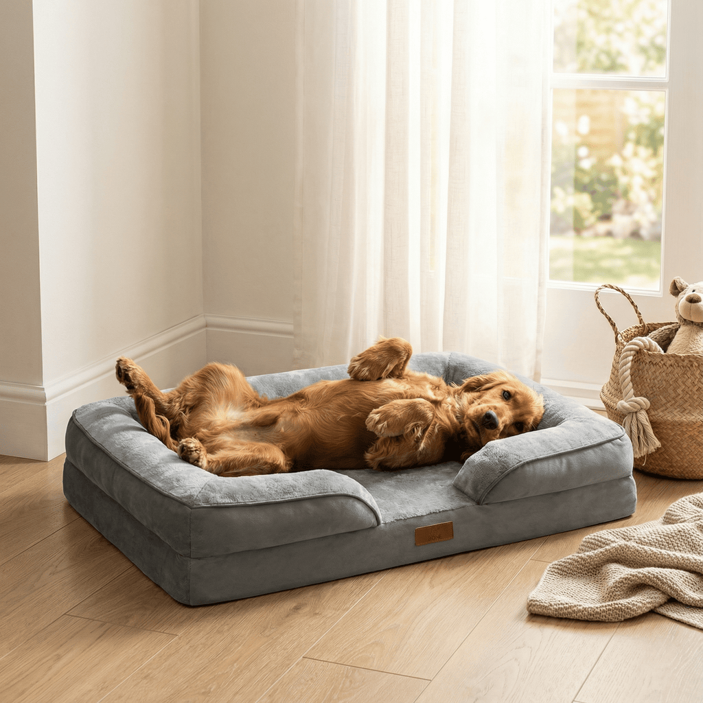 Elevated Dog Sofa Bed-Pet Supplies-Fur & Bone-70 x 58 x 18cm-DREIBACH