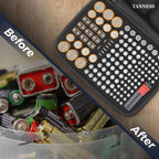 Battery Storage Box with Tester