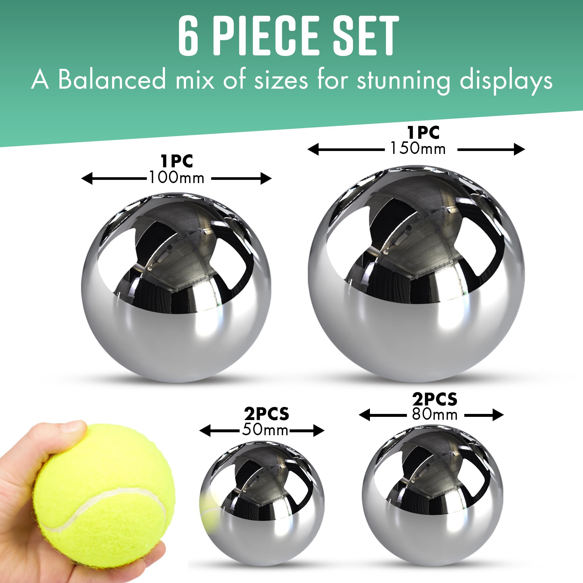 Decorative Gazing Ball Set