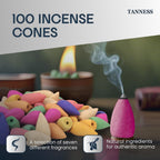 Natural Backflow Incense Cones