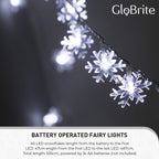 Indoor Snowflake Fairy Lights