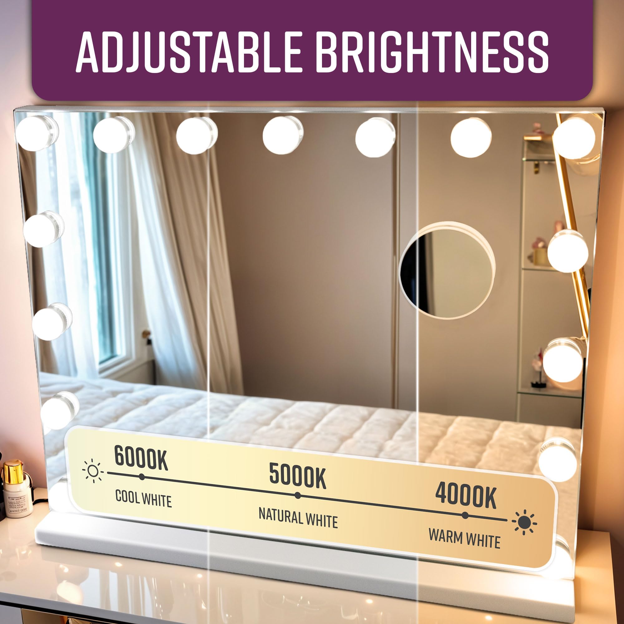 Hollywood LED Vanity Mirror