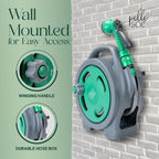 Compact 10m Garden Hose Reel Kit