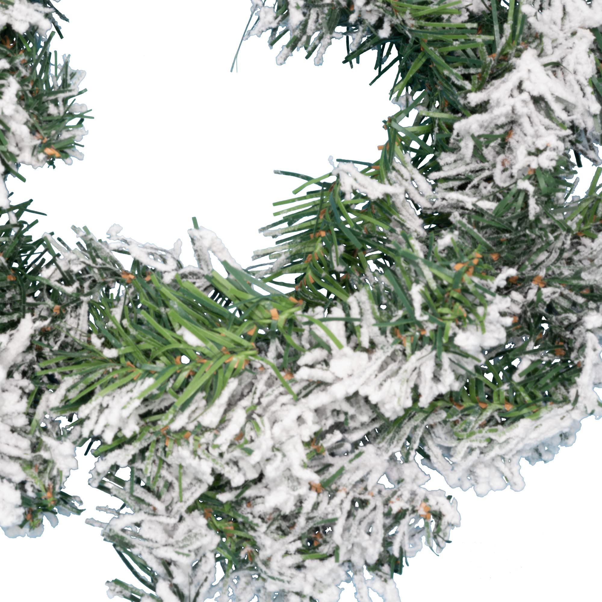 Snow Tipped Christmas Wreath