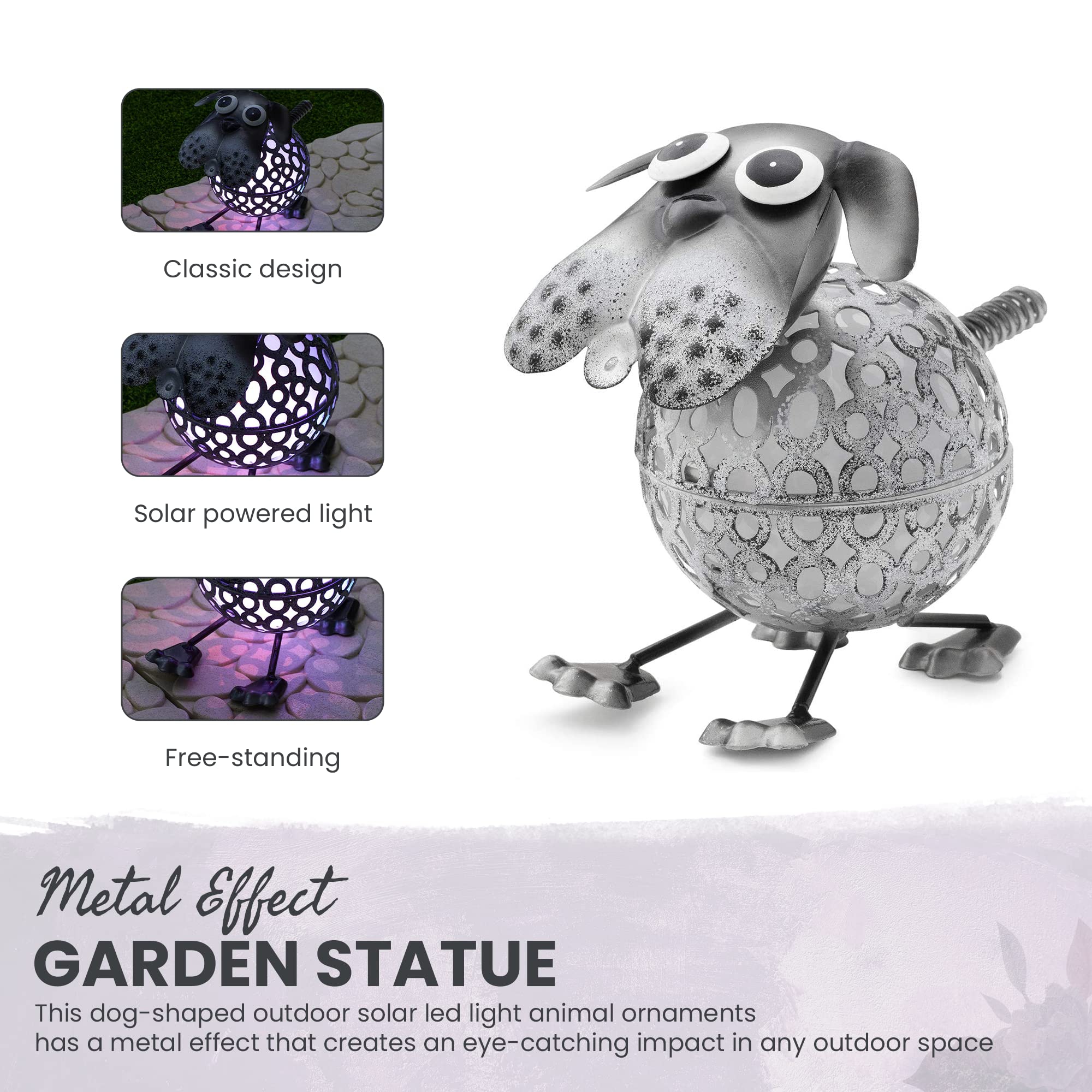 Colour Changing Solar Garden Light