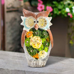 Solar Owl Garden Ornament