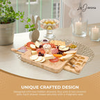 Bamboo Charcuterie Board Set