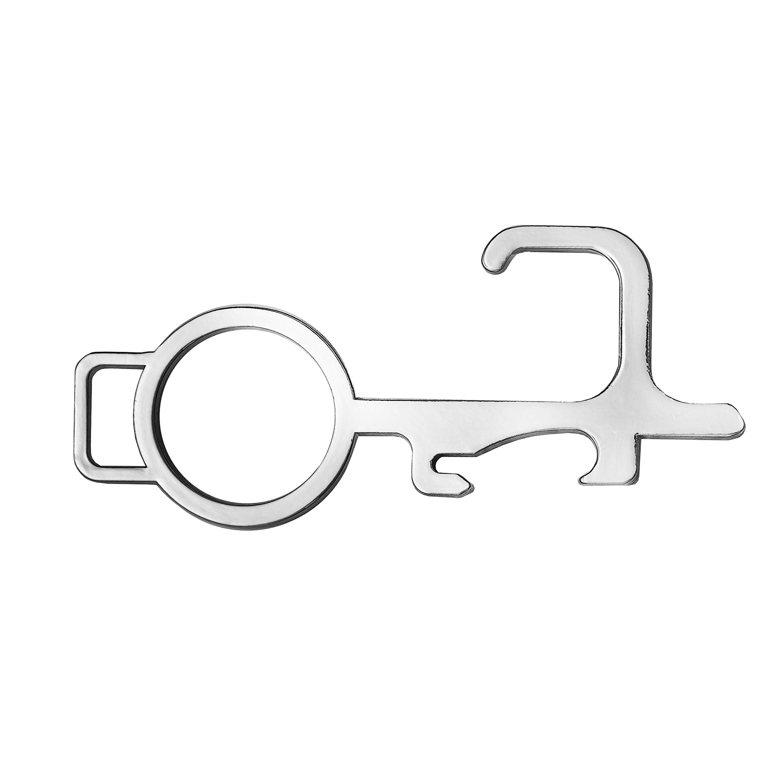 Copper No-Touch Hygiene Key Tool