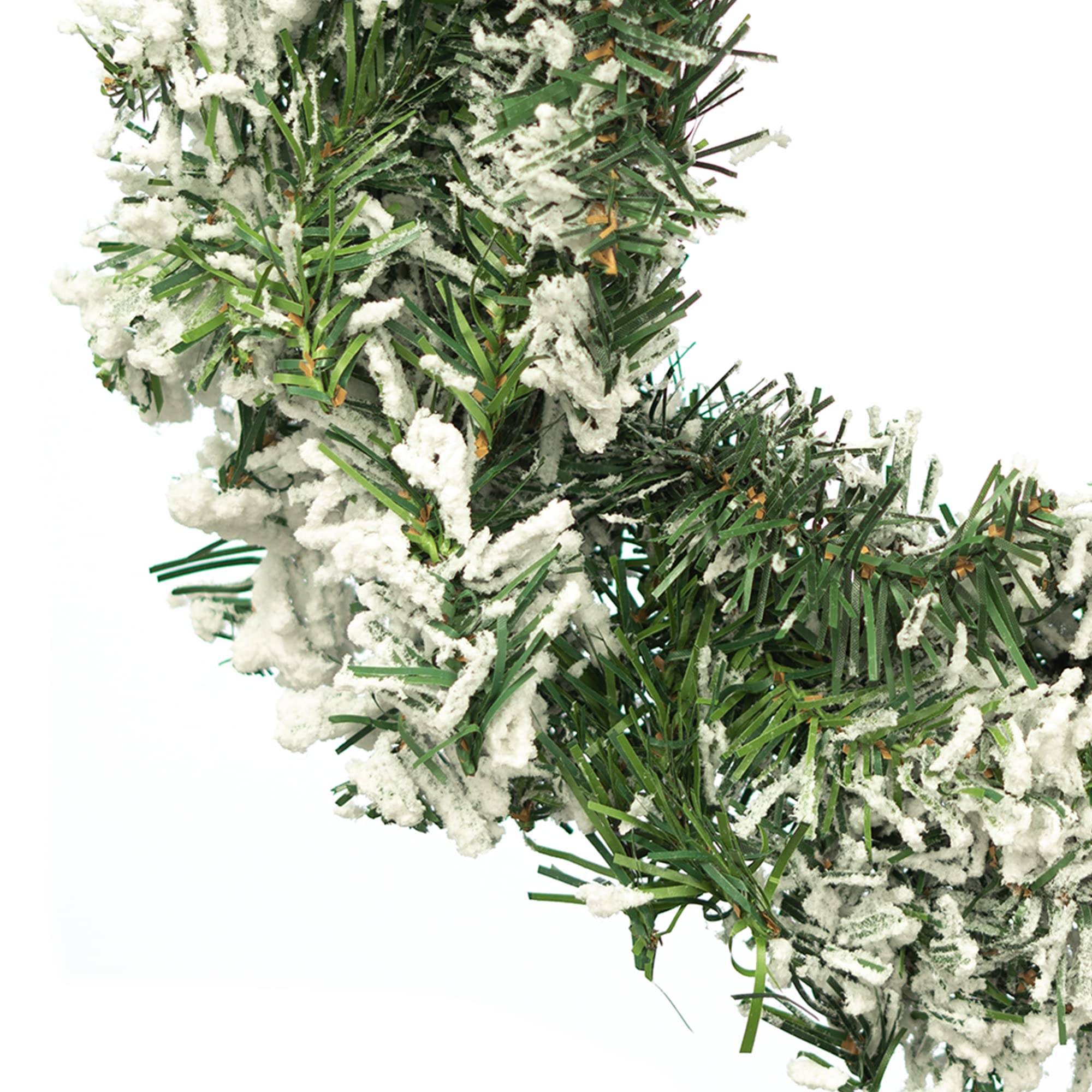 Snow Tipped Christmas Wreath