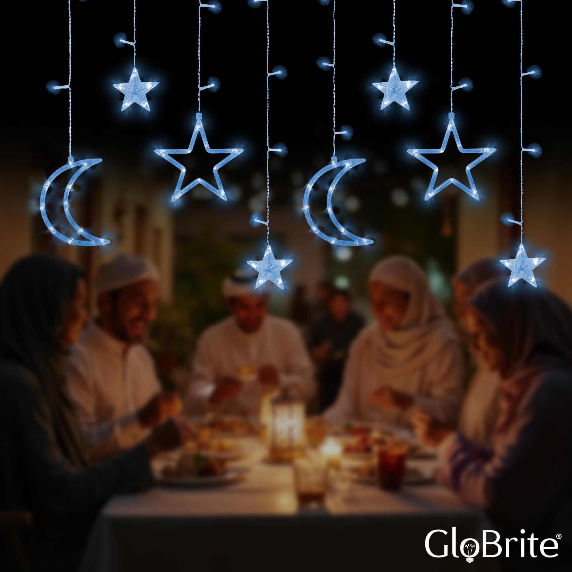 LED Stars Curtain Lights