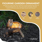 Solar Owl Family Light