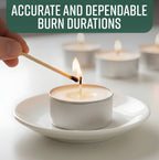 GloBrite Unscented Tea Lights-GloBrite-4 hours - 50 pack-DREIBACH