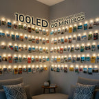 Hanging String Lights with Photo Clips-Home & Living-GloBrite-100 LED-DREIBACH