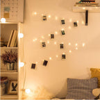 Hanging String Lights with Photo Clips-Home & Living-GloBrite-50 LED-DREIBACH