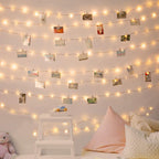 Hanging String Lights with Photo Clips-Home & Living-GloBrite-50 LED-DREIBACH
