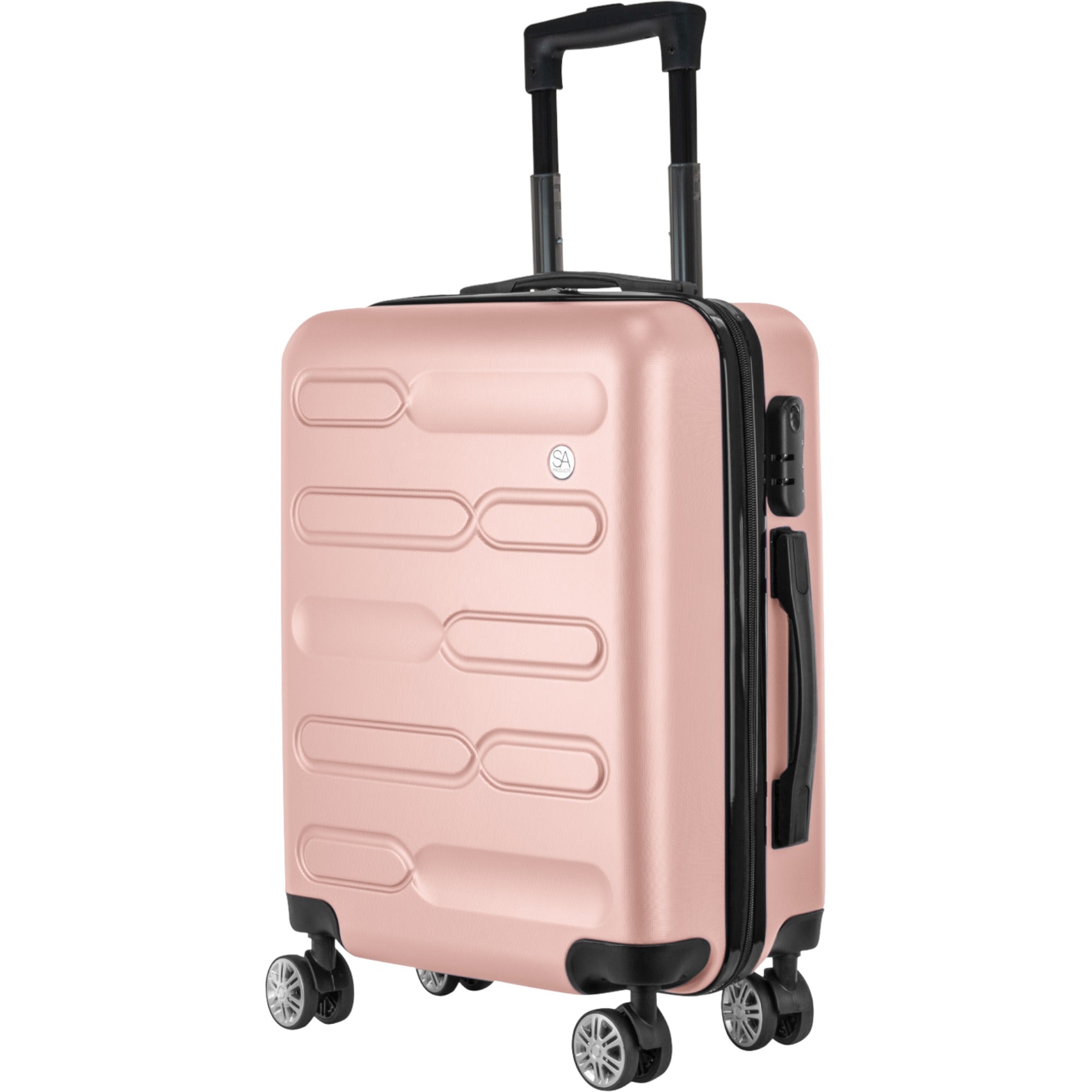 Hardshell Carry On Suitcase-Travel & Luggage-SA Products-Black-45x36x20 CM-DREIBACH