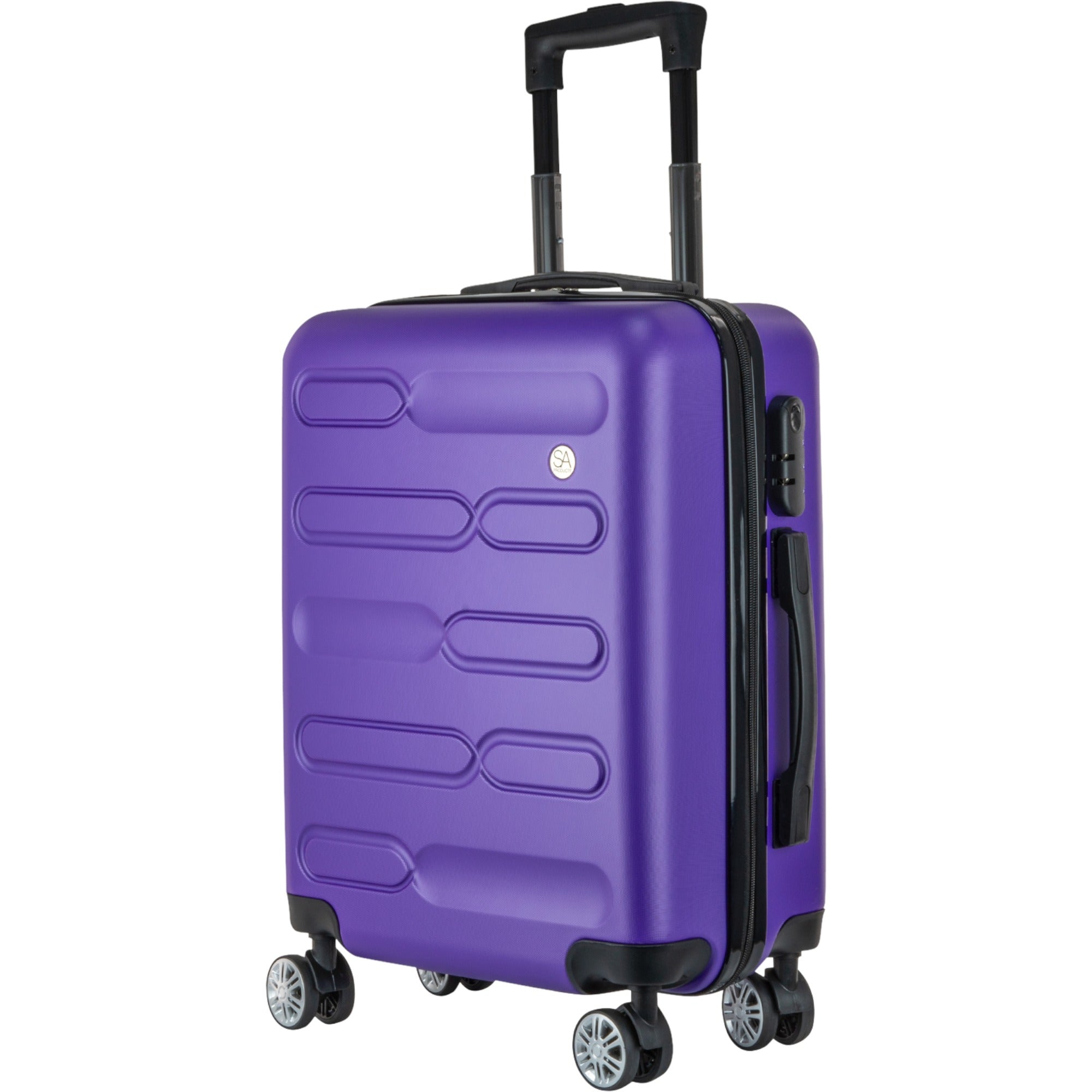 Hardshell Carry On Suitcase-Travel & Luggage-SA Products-Black-45x36x20 CM-DREIBACH