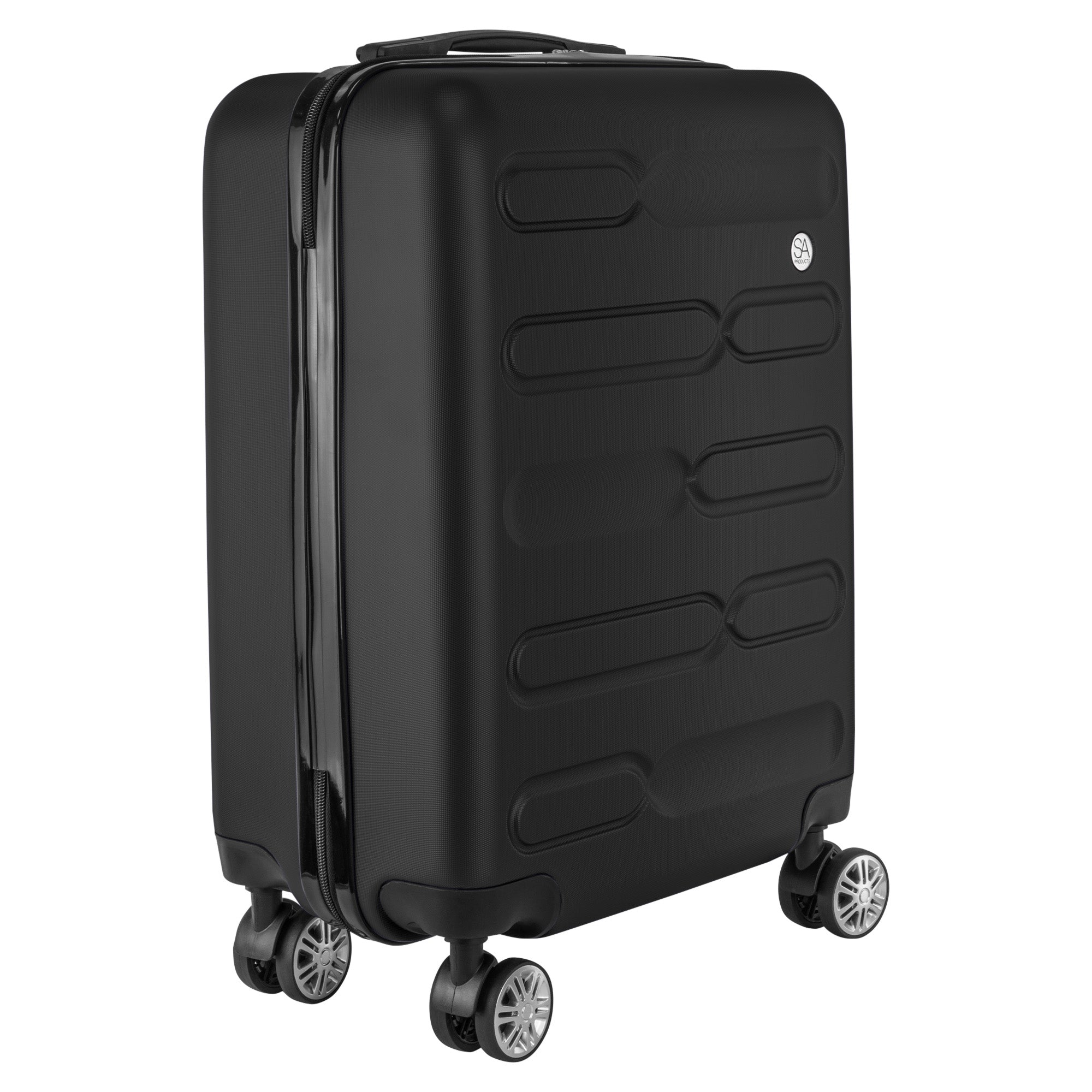 Hardshell Carry On Suitcase-Travel & Luggage-SA Products-Black-45x36x20 CM-DREIBACH