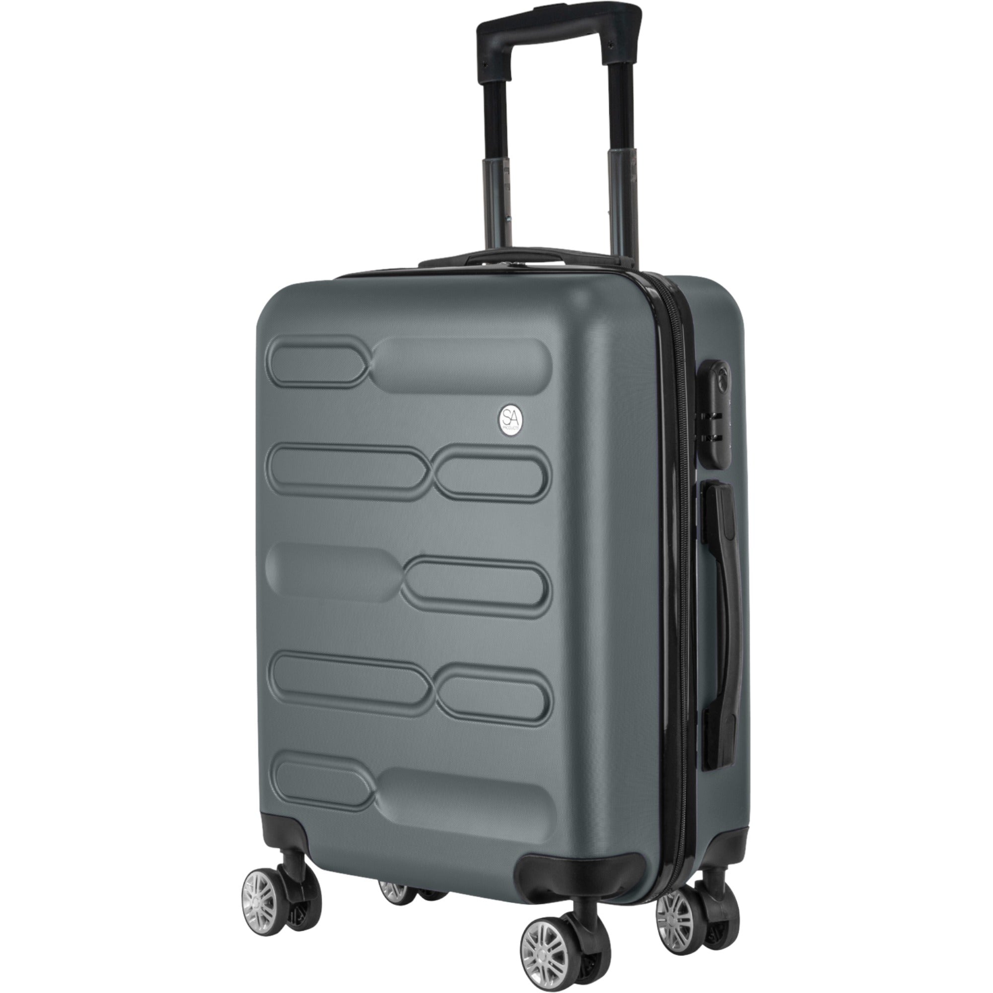 Hardshell Carry On Suitcase-Travel & Luggage-SA Products-Black-45x36x20 CM-DREIBACH
