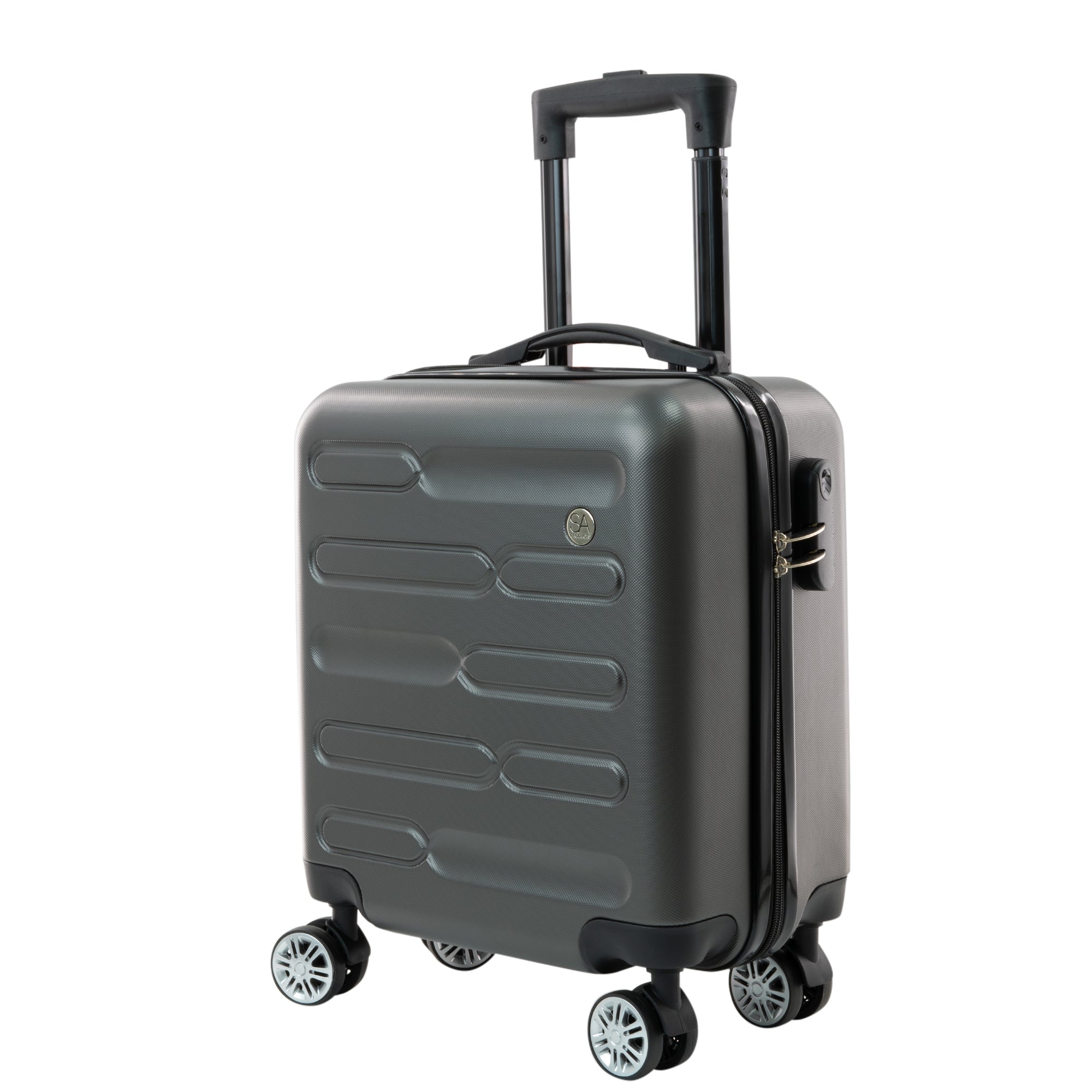Hardshell Carry On Suitcase-Travel & Luggage-SA Products-Grey-45x36x20 CM-DREIBACH