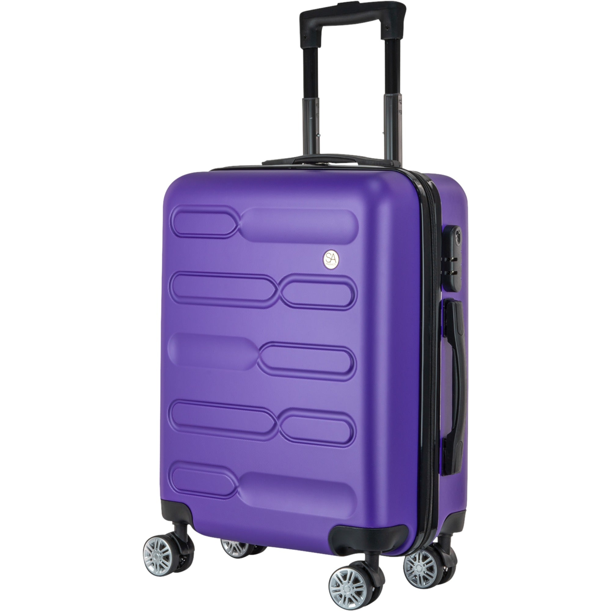 Hardshell Carry On Suitcase-Travel & Luggage-SA Products-Purple-55x40x20CM-DREIBACH