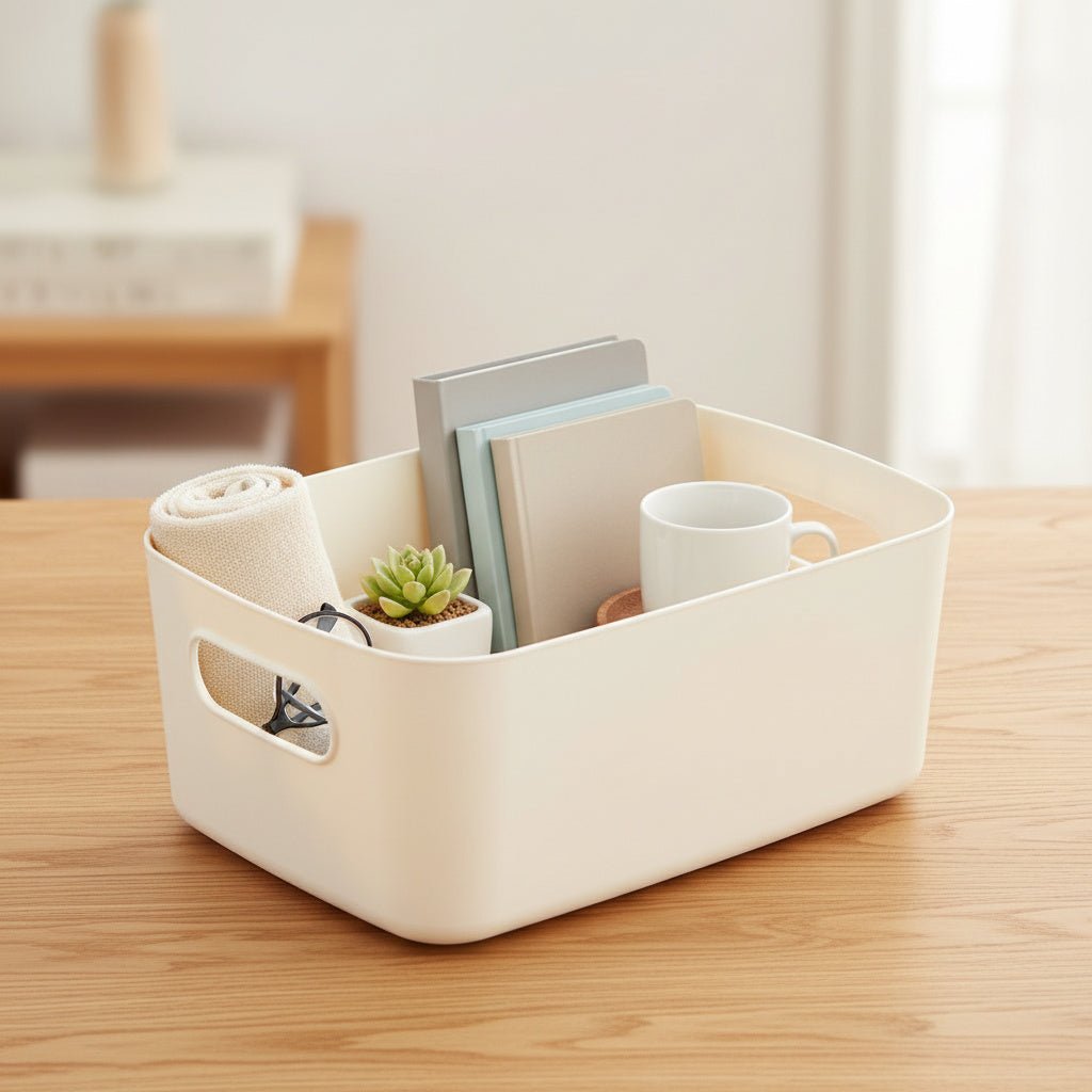 Home Storage Basket Set-Home & Living-SA Products-3x White-DREIBACH