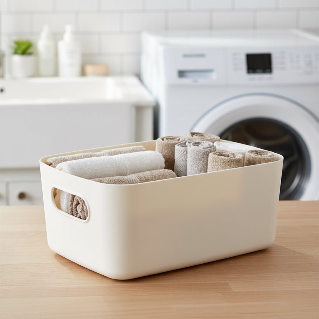 Home Storage Basket Set-Home & Living-SA Products-3x White-DREIBACH