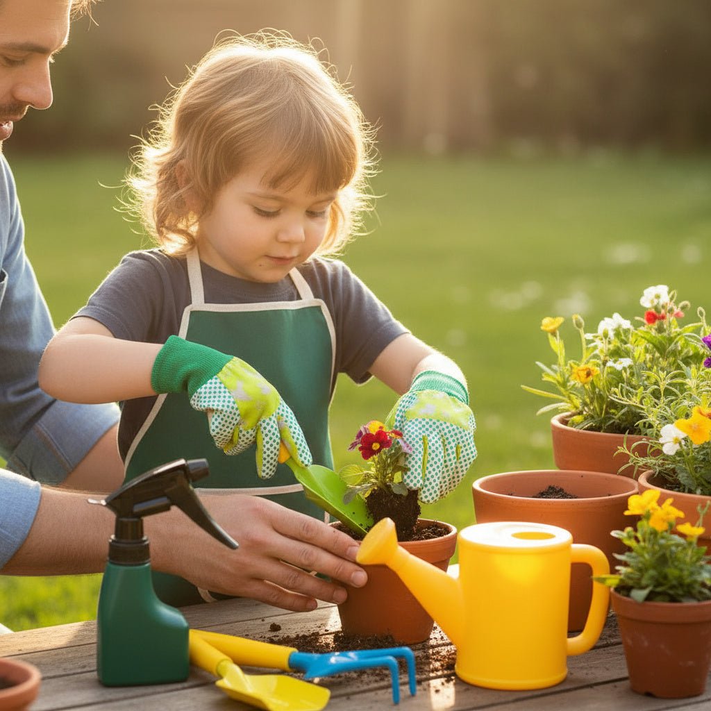 Kids Gardening Tool Set (10-Piece)-Garden & Outdoor-Pelle & Sol-DREIBACH
