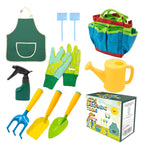 Kids Gardening Tool Set (10-Piece)-Garden & Outdoor-Pelle & Sol-DREIBACH