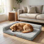 L Shaped Dog Bed-Pet Supplies-Fur & Bone-76 x 50 x 20cm-DREIBACH