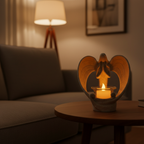 LED Angel Candle Holders-Christmas Decor-GloBrite-DREIBACH