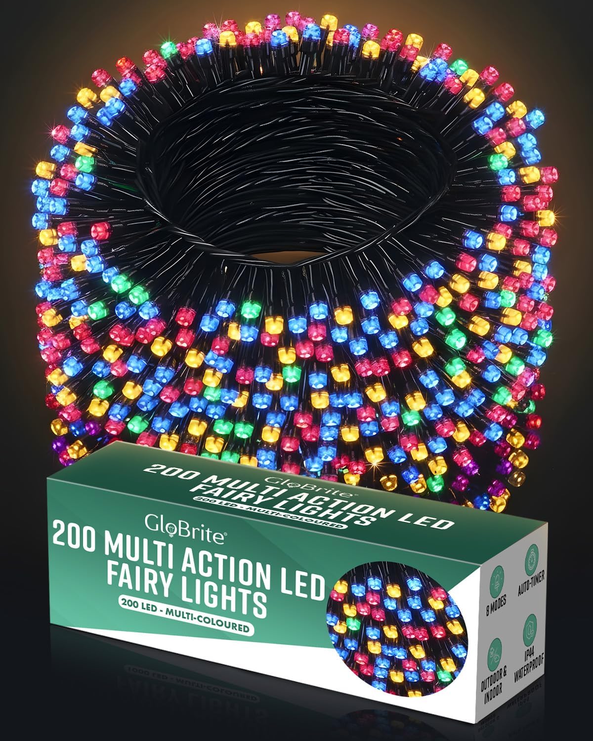 LED Fairy Lights-Christmas Decor-GloBrite-Blue-100 LED-DREIBACH