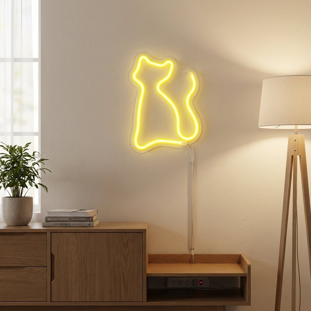 LED Neon Wall Light-Home & Living-GloBrite-Cat-DREIBACH