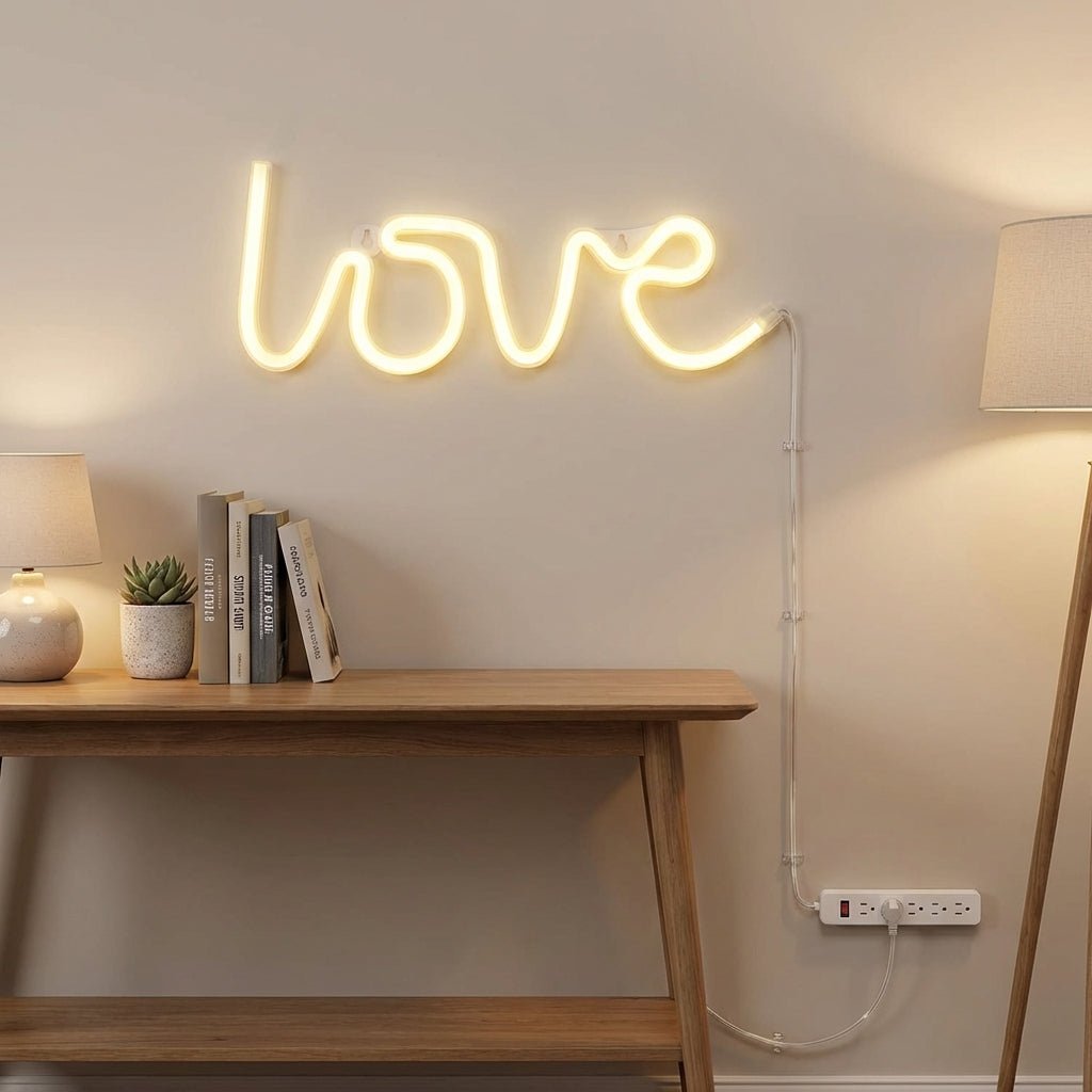 LED Neon Wall Light-Home & Living-GloBrite-Love-DREIBACH