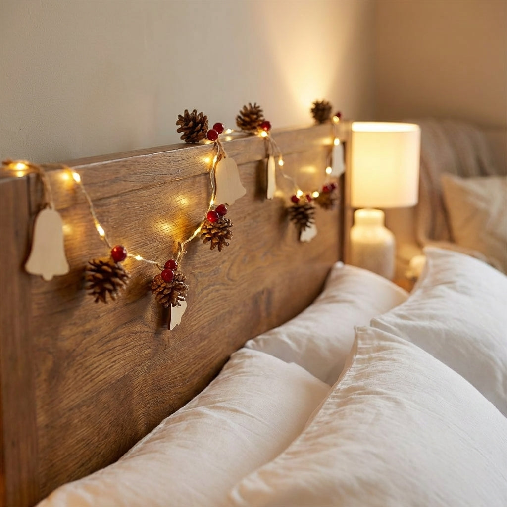 1.5m Pre-Lit Christmas Garland