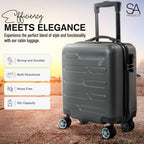 Lightweight Carry On Cabin Luggage-Travel & Luggage-SA Products-Black-45CM-DREIBACH