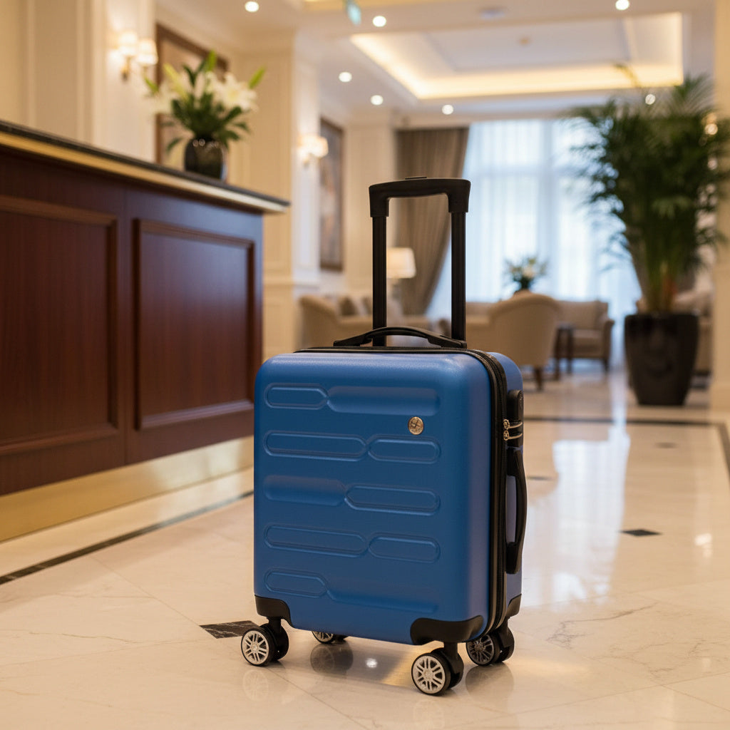 Lightweight Carry On Cabin Luggage-Travel & Luggage-SA Products-Black-45CM-DREIBACH