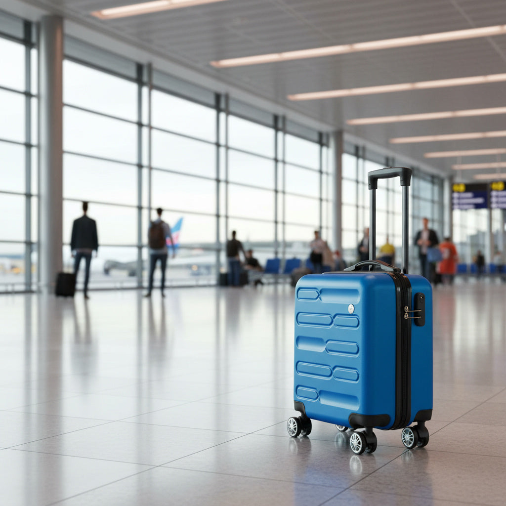 Lightweight Carry On Cabin Luggage-Travel & Luggage-SA Products-Black-45CM-DREIBACH