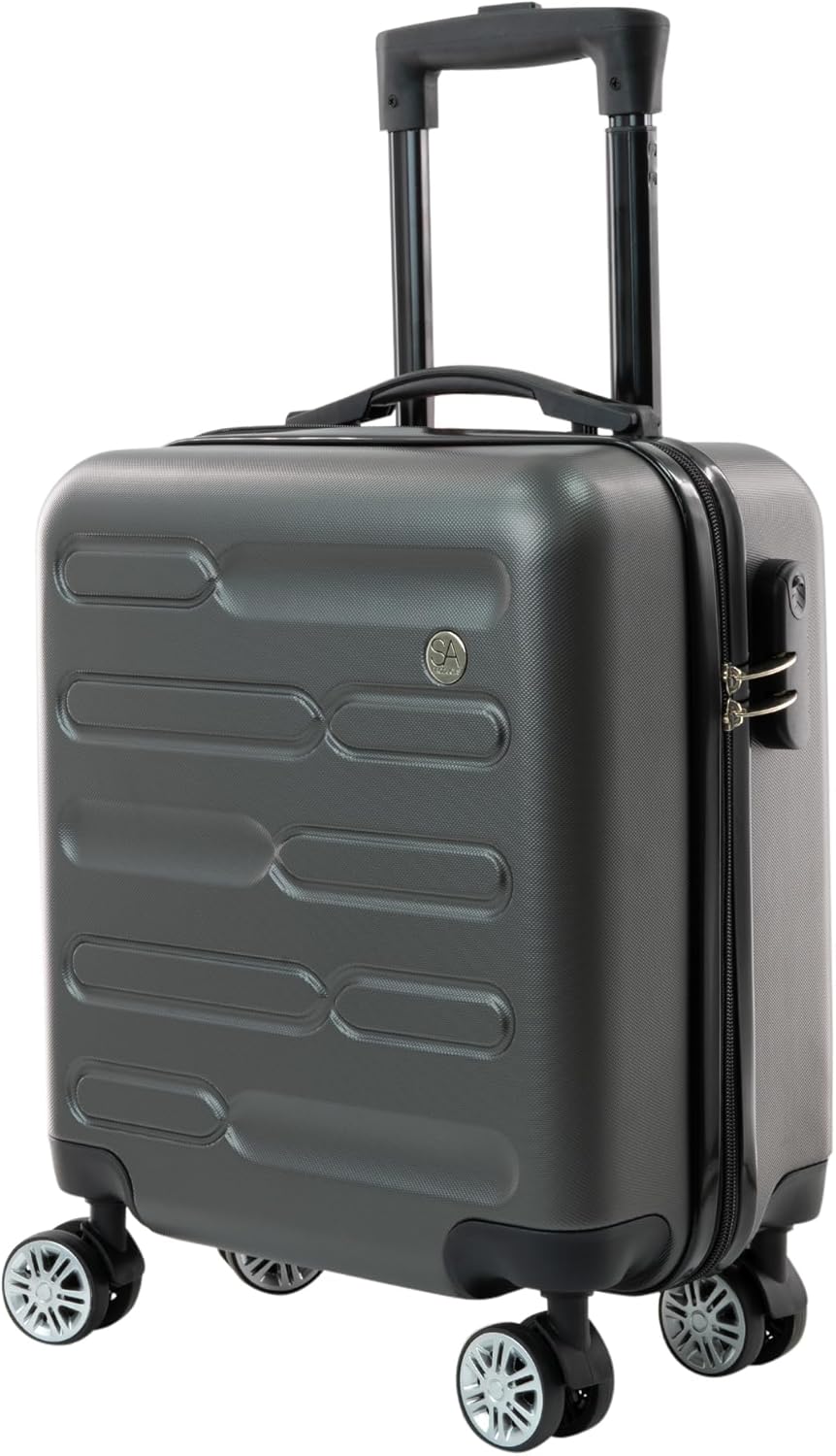Lightweight Carry On Cabin Luggage-Travel & Luggage-SA Products-Grey-45CM-DREIBACH